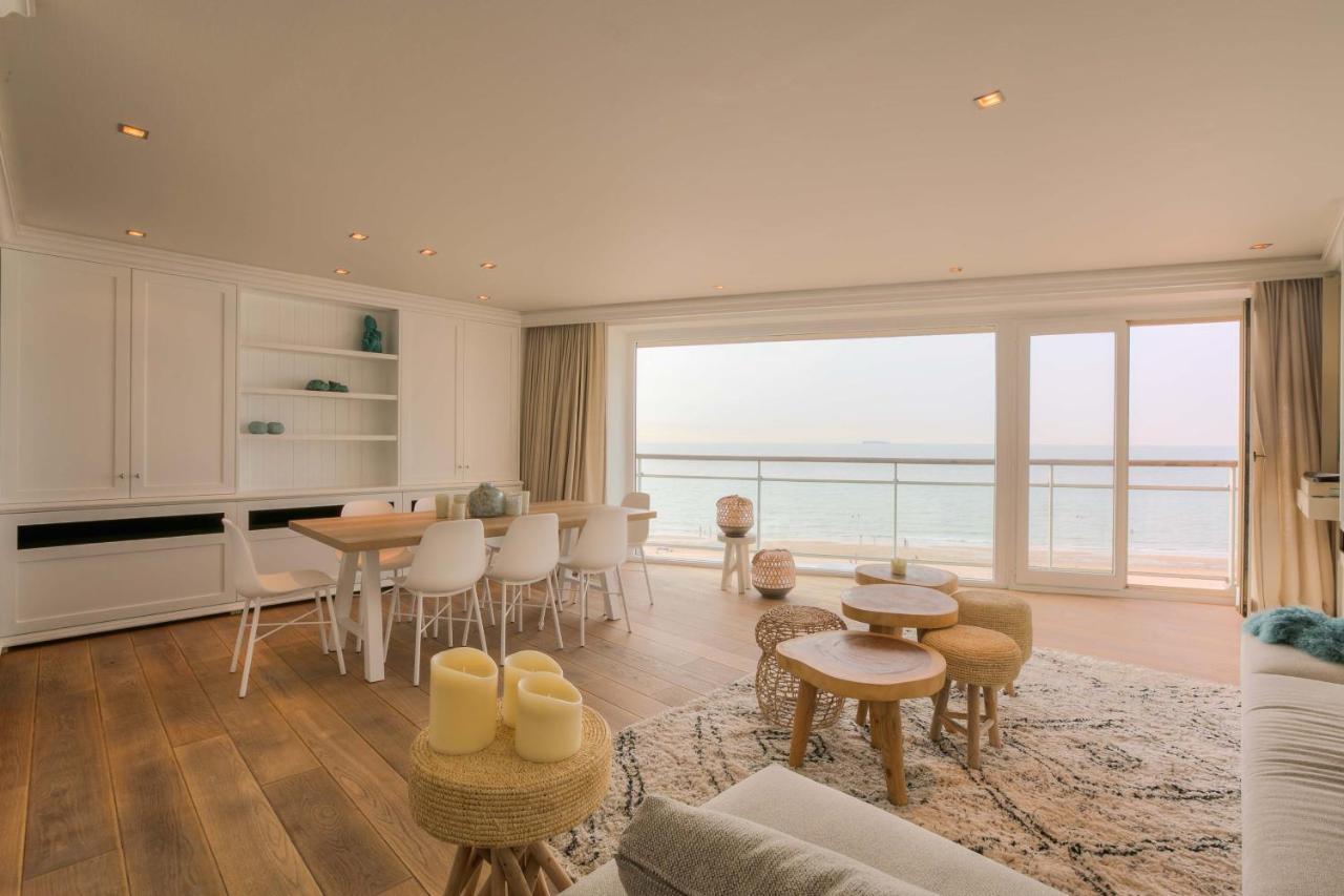 Appartementen Op De Zeedijk In Knokke Op De 3E En 4E Verdieping Van Logie Marie מראה חיצוני תמונה