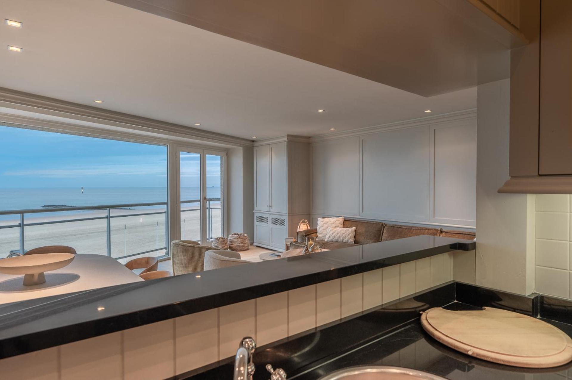 Appartementen Op De Zeedijk In Knokke Op De 3E En 4E Verdieping Van Logie Marie מראה חיצוני תמונה