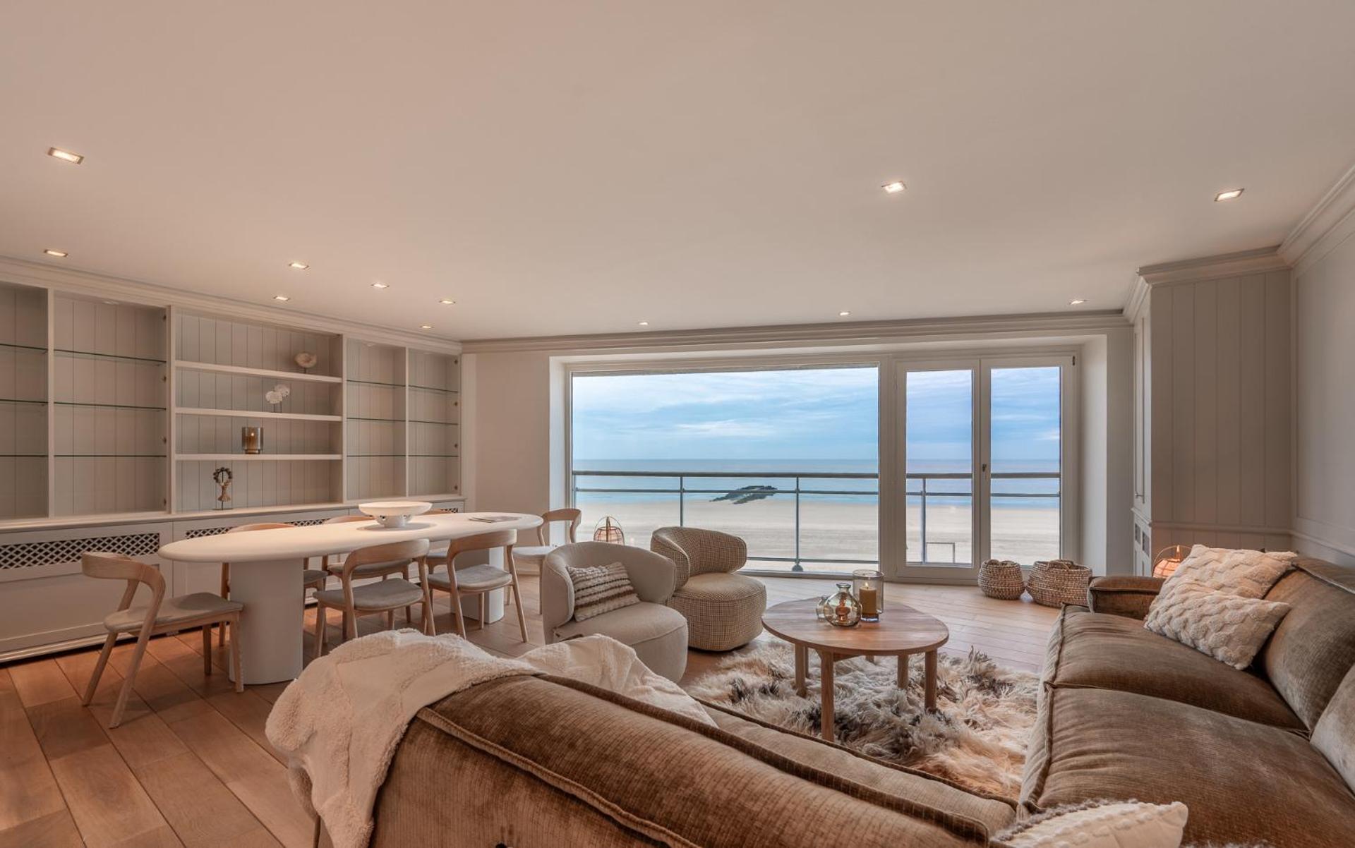 Appartementen 3 En-Of 4 Op De Zeedijk In Knokke Van Logie Marie קנוקה-הייסט מראה חיצוני תמונה